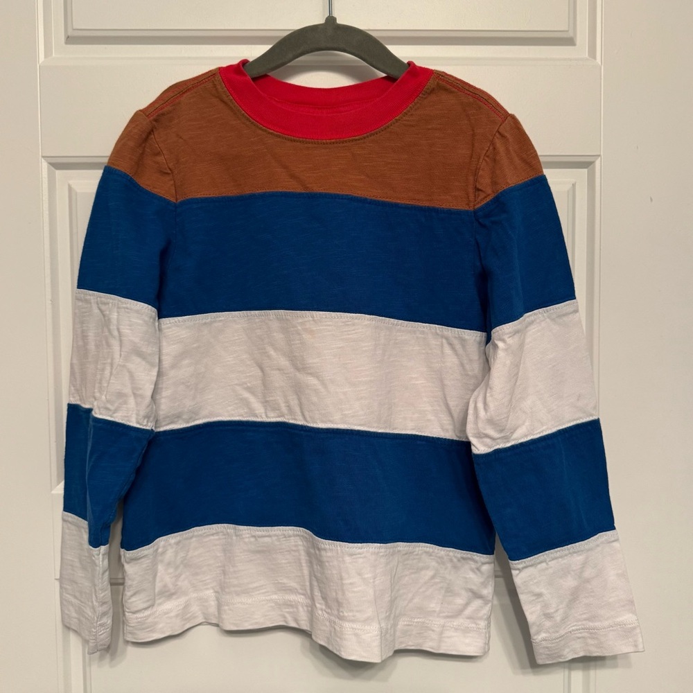 Hanna Andersson Kids Stripe Long Sleeve Shirt